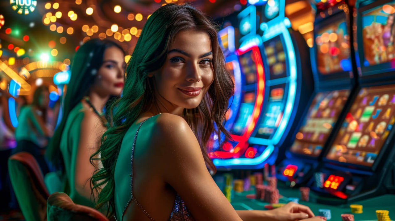 Pemain menikmati permainan live casino online dengan dealer asli di ahh4d